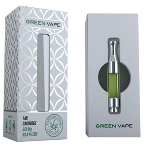 CBD Vape cartridge box