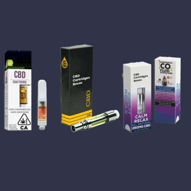 Custom CBD Cartridge Box Custom CBD Cartridge Box