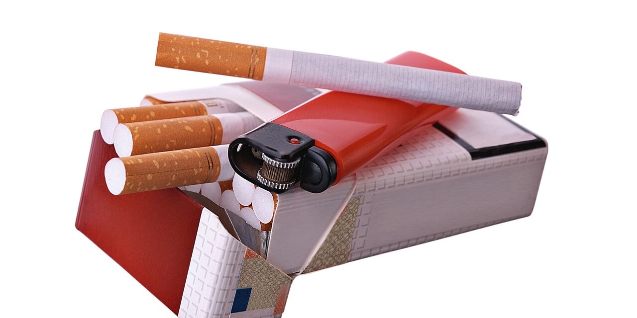 box of cigarettes box of cigarettes