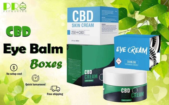 CBD Eye Balm Boxes CBD Eye Balm Boxes