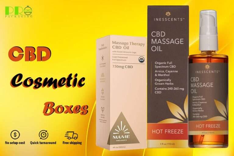 CBD Massage Oil Box CBD Massage Oil Box