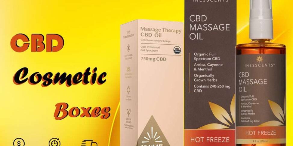 CBD Massage Oil Box CBD Massage Oil Box